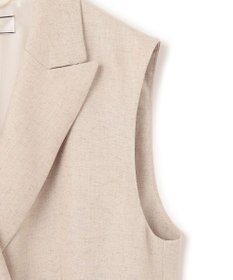 BEIGE， CAROLE / ロングテーラードジレ