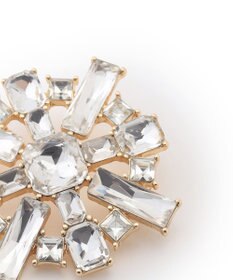 23区 【APPLAUDIR】スクエアビジュー ブローチ