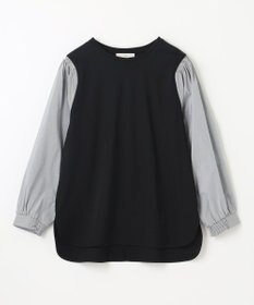 ANY L 【洗濯機可】着映えるシャーリングトップス