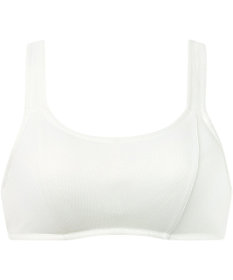 Wing ジュニア スポーツブラ 通気性がよい 【STEP2～3 まるみをおびてきた胸に】 小学生 中学生 高校生 ハーフトップ ノンワイヤーブラ RB6633 ウイング／ワコール