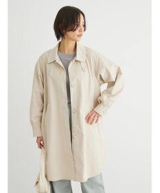 Green Parks 撥水加工　ケア楽ステンカラーミドル丈コート