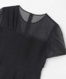 GRACE CONTINENTAL ドレープリボンサロペット