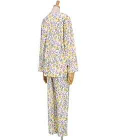 Wing パジャマ 綿100%(本体) 天竺素材 長袖 長ズボン レディース EP8040 ウイング／ワコール