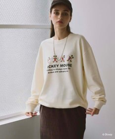 OP／FILA 【ocean pacific】ミッキー/裏毛クルースウェット【Disney/ディズニー】