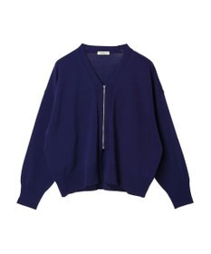 earth music&ecology ＶネックＺＩＰカーディガン