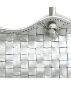 UNBILLION 【訳あり商品】 牛革レザーメッシュトートL