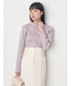 earth music&ecology 切り替えリブニットプルオーバー