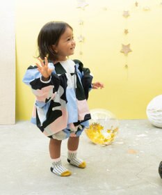 TRICOTE PUZZLE PUFF SLEEVES