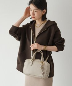 russet 【2025AW新作】シュリンクレザー2WAYミニボストンバッグ(CE-1581)