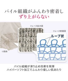 BRADELIS New York 【BRADELIS NewYork peace】すっぽりフィット綿混一分丈ショーツ25 深め 伸縮性抜群 ボーイレッグ