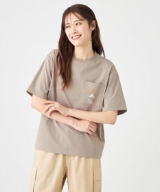 SHARE PARK LADIES 【UVカット・吸水速乾・ストレッチ・軽量 】ロゴポケットTシャツ（S・Mサイズ）