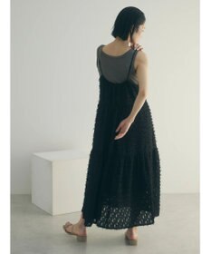 Green Parks armonia.フェザージャガードキャミワンピース