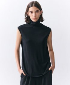 BEIGE， MELLE / ハイストレッチ ハイネックカットソー