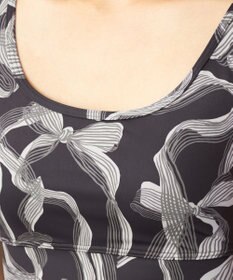 Chacott Chacott BALANCE リボンプリントブラトップ