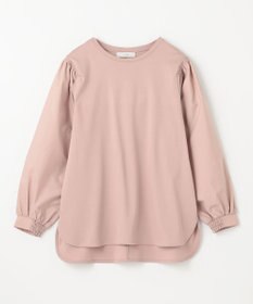 ANY L 【洗濯機可】着映えるシャーリングトップス