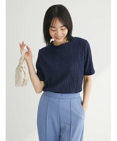 Green Parks プリーツ５分袖プルオーバー