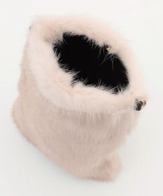 自由区 ミンク ポシェット