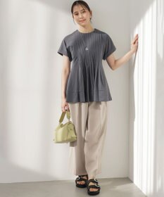 組曲 L 【先行予約】サマージャージーブラウスライク カットソー