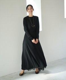 #Newans オーガンジーオリガミヘムスカート