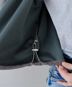 Tiaclasse 【洗える】ソフトフェイクレザージップブルゾン