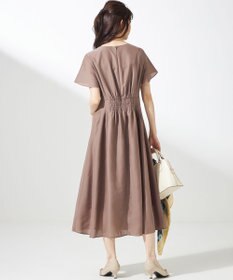 ANY SIS 【洗える】ピンタックハイウエスト ワンピース