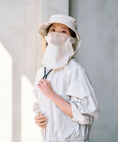 MOONBAT 【遮光100％/遮熱/UV100％/UPF50+】断熱ハット シェードジョッキー 帽子 手洗い可能 サイズ調整可能