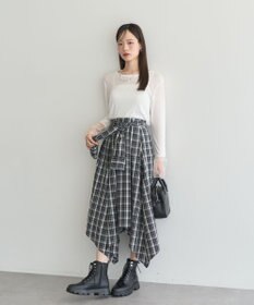 earth music&ecology シアースリーブプルオーバー