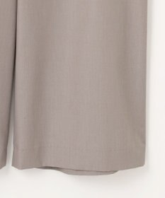 J.PRESS LADIES S 【洗える】ソフトシャンブレー クロップド パンツ
