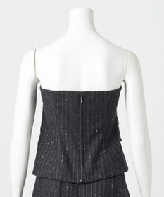 23区 S 【エステータ】ストライプシークイン ビスチェ