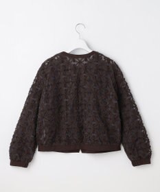 自由区 S 【SHIHOさん着用・展示会人気No.1・こだわり素材】テープエンブロイダリー ブルゾン