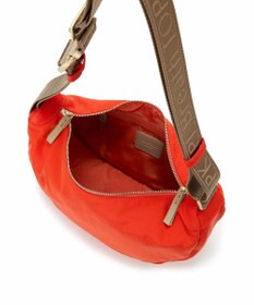 TOPKAPI 【Breath TOPKAPI】Freely フリーリー ナイロン ロゴテープ  ラウンド ショルダーバッグ