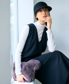 23区 【見上愛さん着用】フェルト キャップ