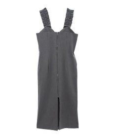 Green Parks フロントジップキャミワンピース