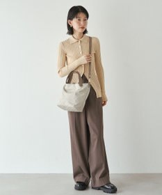 russet ナイロンジャガード2WAYミニトートバッグ(SF-260)