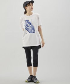 CW-X 【UNISEX】 CW-X トップス Ｔシャツ 半袖 3分袖 Ｕネック メッシュ素材 UVカット率90%以上(本体) ユニセックス DLR195 /ワコール