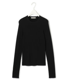 ICB L 【CLASSY.1月号掲載・洗える】ハイゲージリブベーシック プルオーバーニット