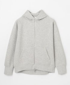 ANY L ラメダンボールダブルジップパーカー