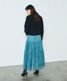 GRACE CONTINENTAL チュールティアードスカート