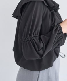 earth music&ecology 2wayオフショルバルーンヘムフリルブラウス