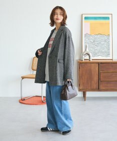 Green Parks ツイードＷオーバージャケット