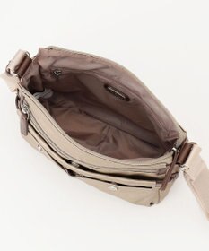 LA BAGAGERIE モノグラム　スクエアナイロンショルダー　SSサイズ