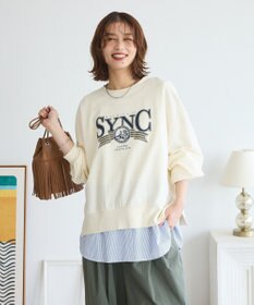 Green Parks ノースリーブドッキングホワイトインナー