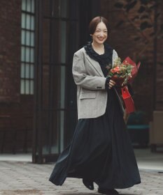 #Newans 【高山都さんコラボ】ダブルギャザーロングスカート