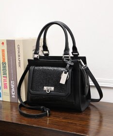 style code 【MERCURYDUO/マーキュリーデュオ】メタリッククラック調型押し フラップハンドバッグ