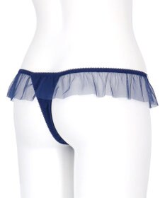 WACOAL Ｔバック ショーツ 【リボンブラ 脇すっきり】 BXB443とペア はきこみ丈あさめ ソング レディース PXB443 /ワコール