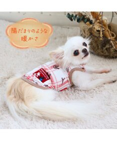 PET PARADISE リサとガスパール  ペティヒート タンクトップ チェック柄 小型犬