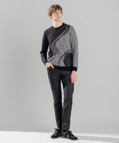 JOSEPH HOMME CRAWLING JAQUARD KNIT