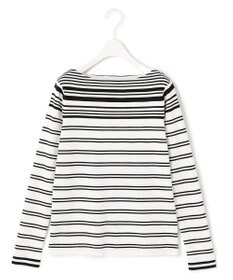 ICB 【洗える】 ハイブリッドボーダー ニットプルオーバー