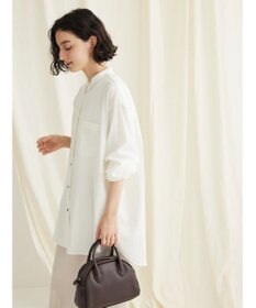 CRAFT STANDARD BOUTIQUE レーヨンデシンバンドカラーシャツ