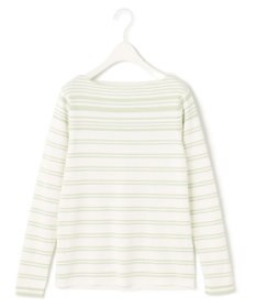 ICB 【洗える】 ハイブリッドボーダー ニットプルオーバー